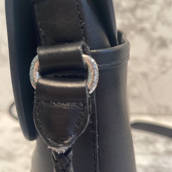 Vintage Brighton Black Bucket Crossbody bag - Picture 7 of 11